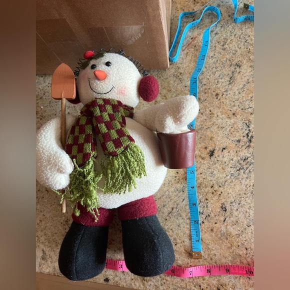 Christmas wintery snowman decor - Picture 7 of 7